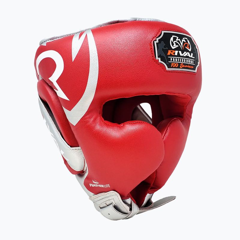Boxhelm Rival RHG100 Professional Headgear red/silver 2