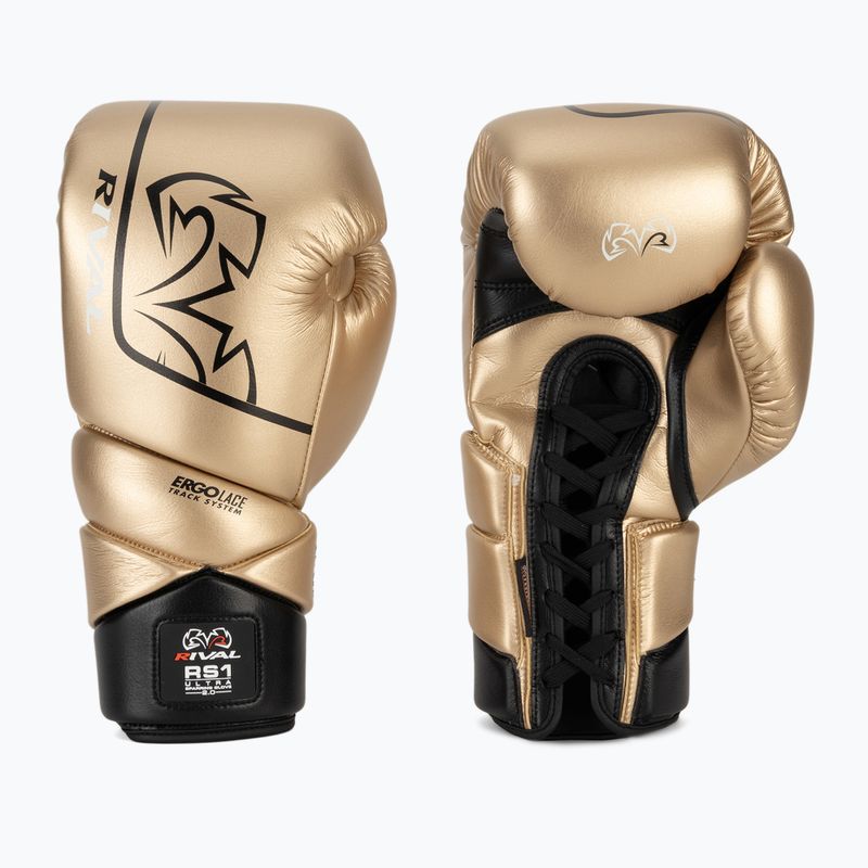 Boxhandschuhe Rival RS1 Ultra Sparring 2.0 gold