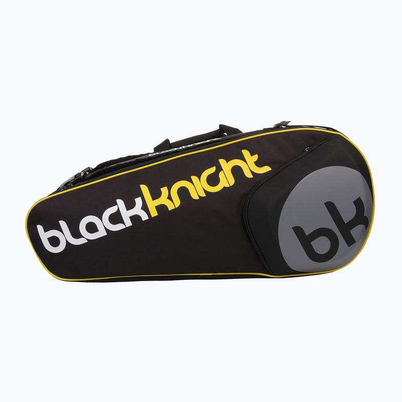 Black Knight Pro Series Tour 12R Squash Tasche schwarz/gelb 4