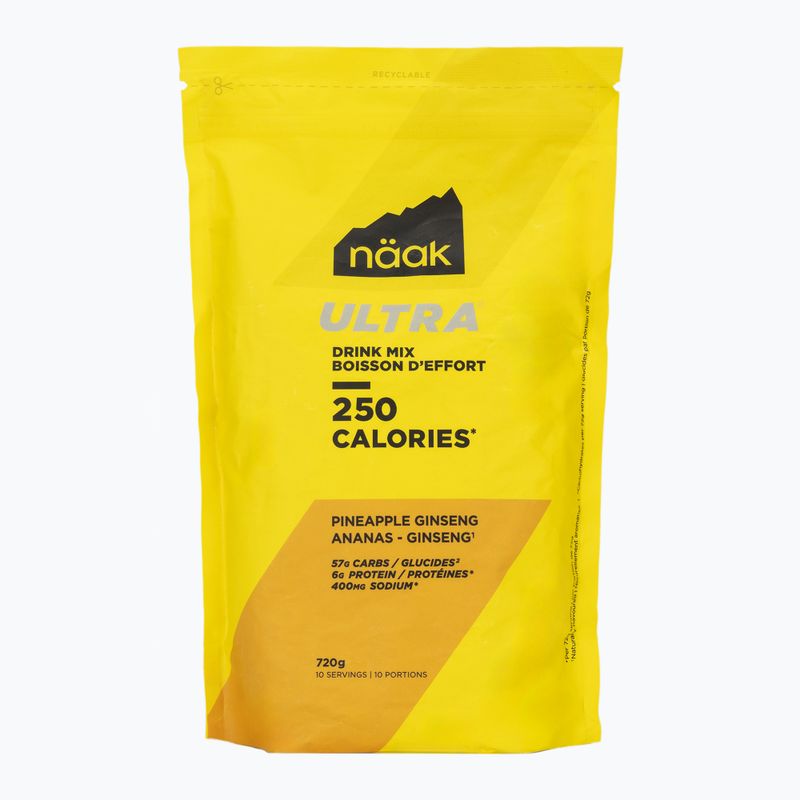 Energy-Drink Näak Ultra Drink Mix 720 g pineapple ginseng