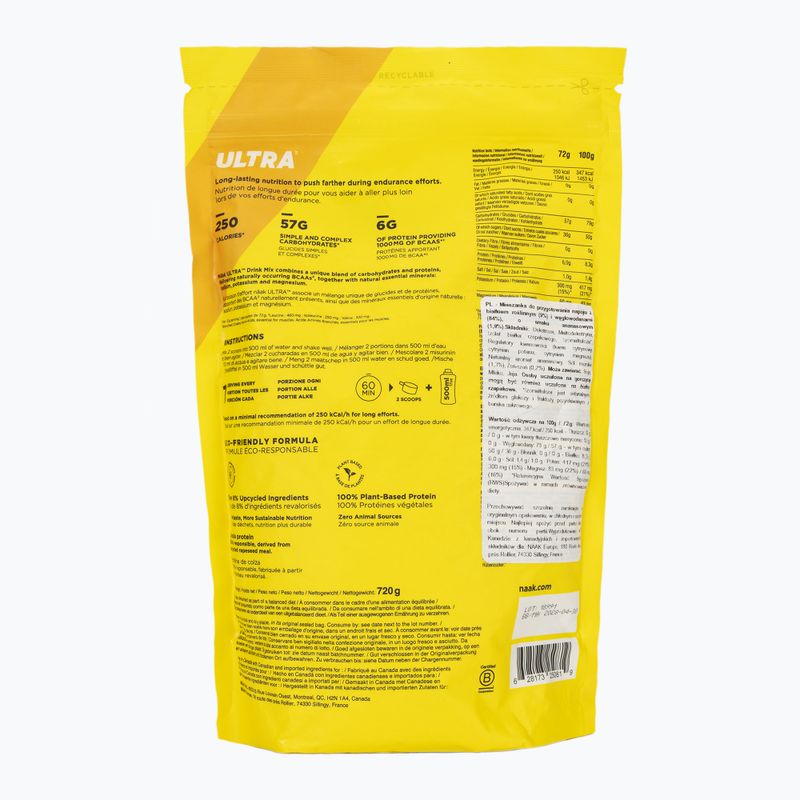 Energy-Drink Näak Ultra Drink Mix 720 g pineapple ginseng 2