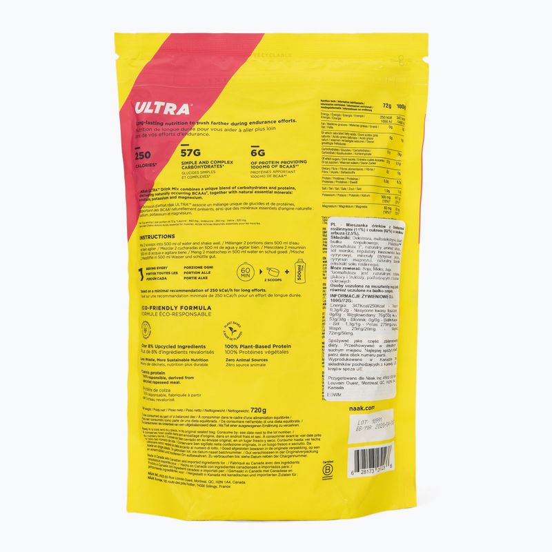 Energy-Drink Näak Ultra Drink Mix 720 g watermelon 2