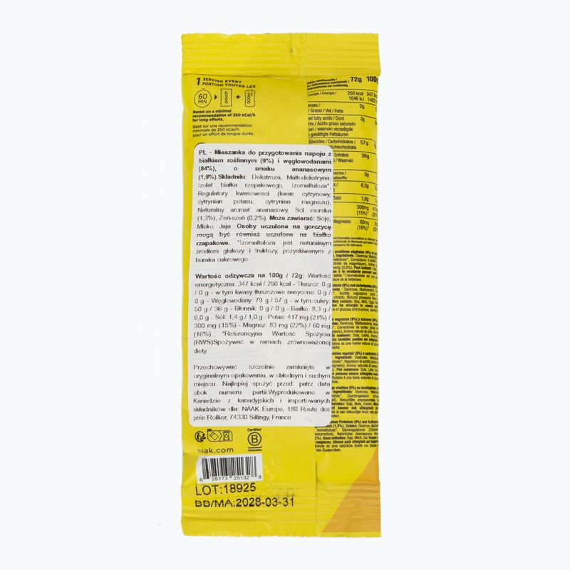 Energy-Drink Näak Energy Mix Pineapple Ginseng 2