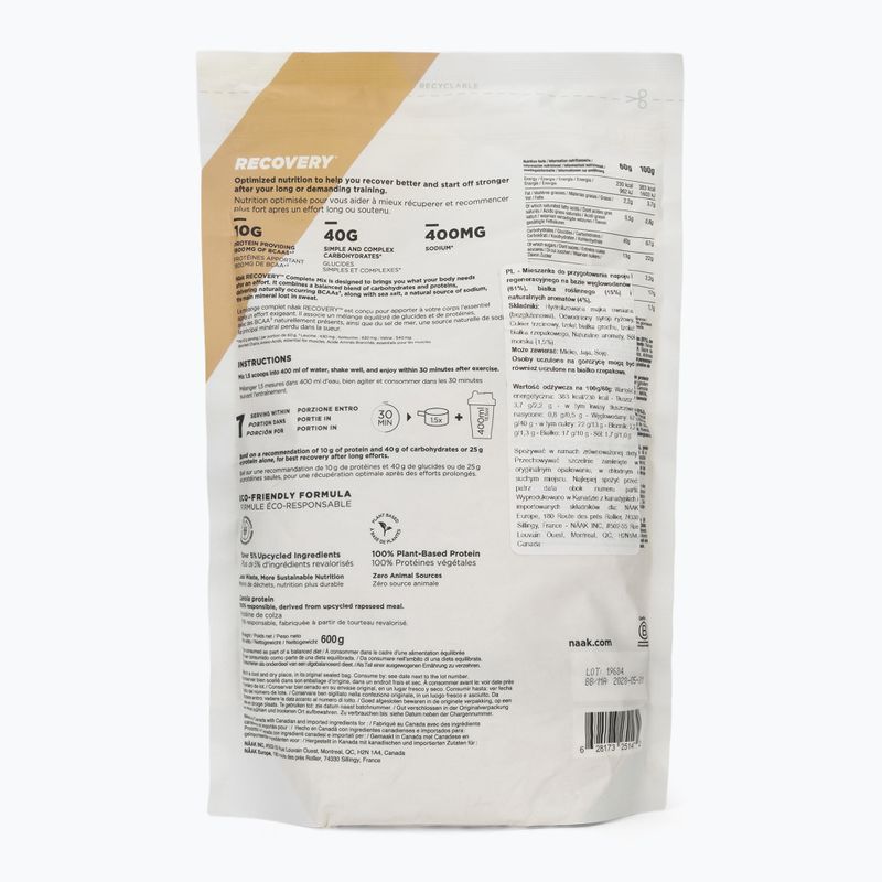 Regenerationsgetränk Näak Recovery Complete Mix latte frappe 2