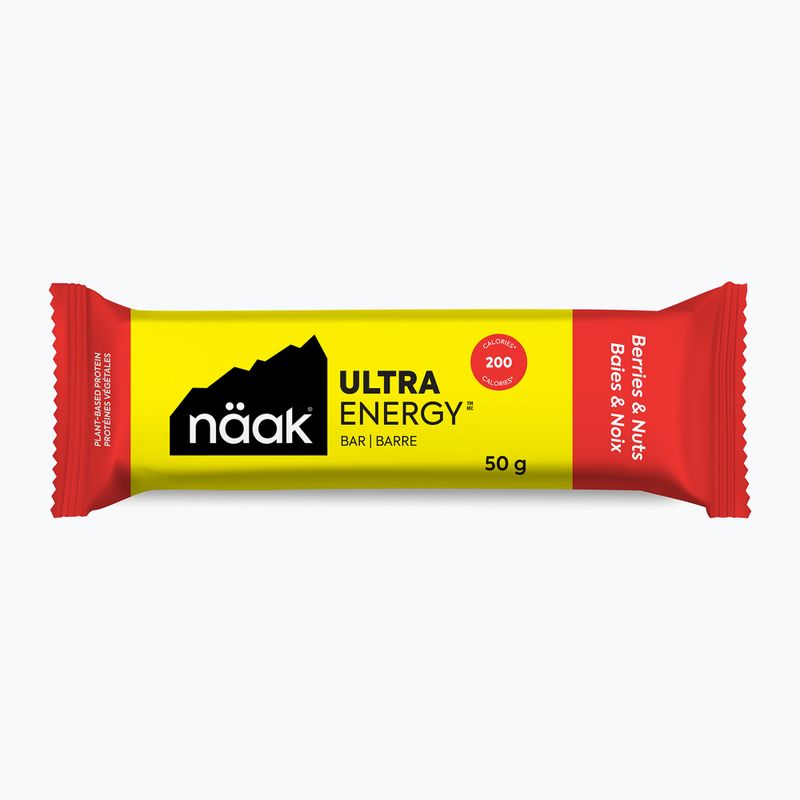 Näak Ultra Energy Riegel 50 g Beeren & Nüsse