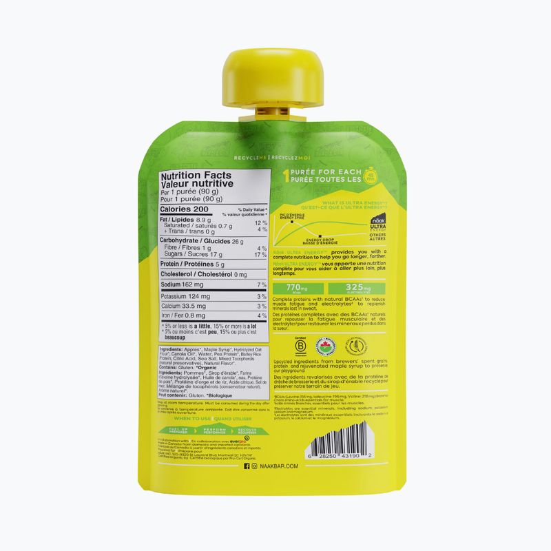 Näak Ultra Energy Gel 90 g Apfel & Ahornsirup 2