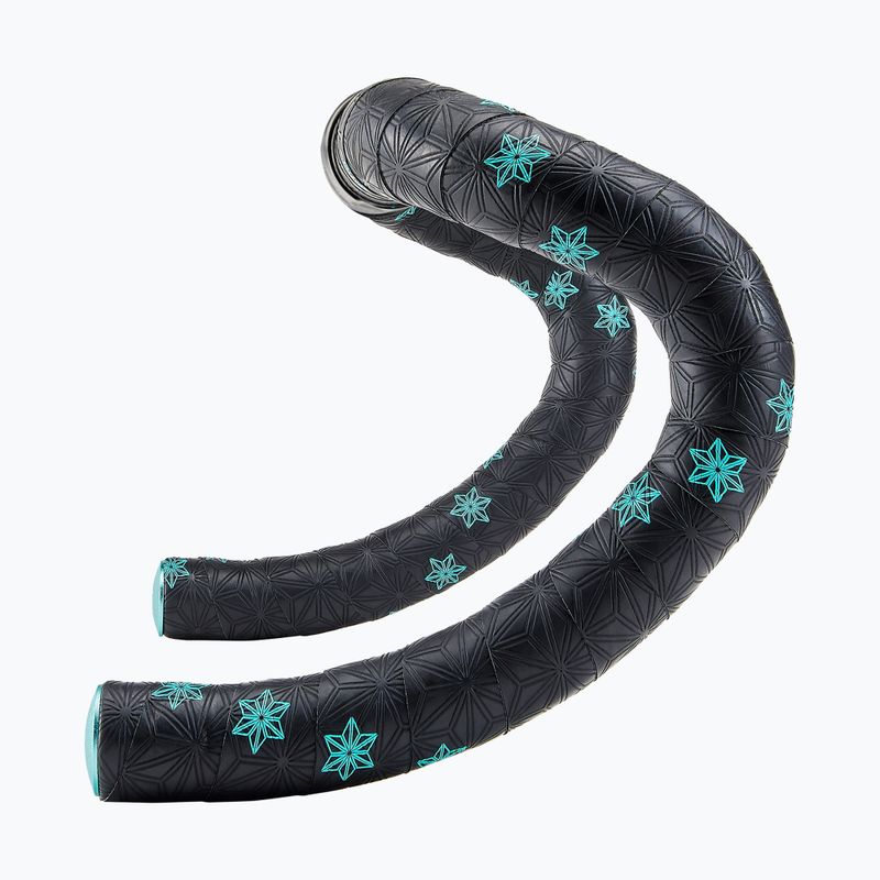 SUPACAZ Super Sticky Kush Galaxy celeste print/celeste plugs Lenkerumwicklung 2