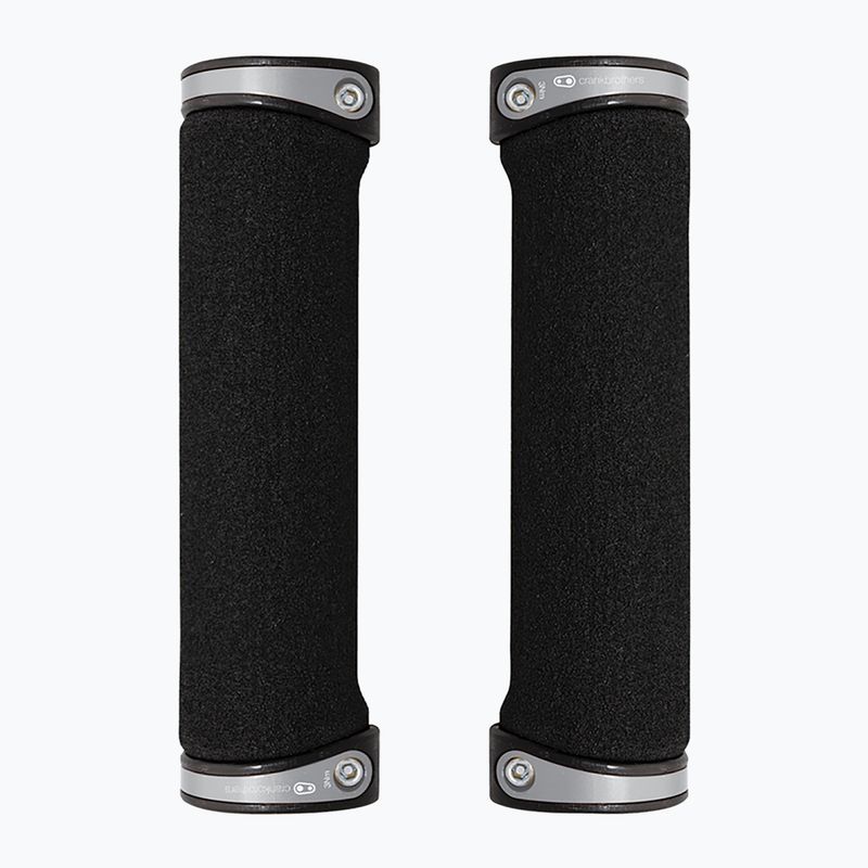 Crankbrothers Cobalt Silber Lenkergriffe