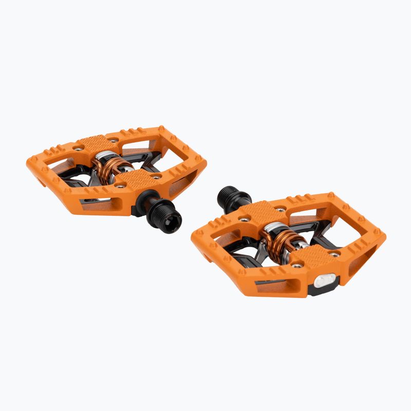 Crankbrothers Double Shot 2 orange/schwarz/orange Fahrradpedale 2