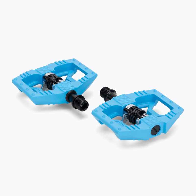 Fahrradpedale Crankbrothers Double Shot 1 light blue/black 2