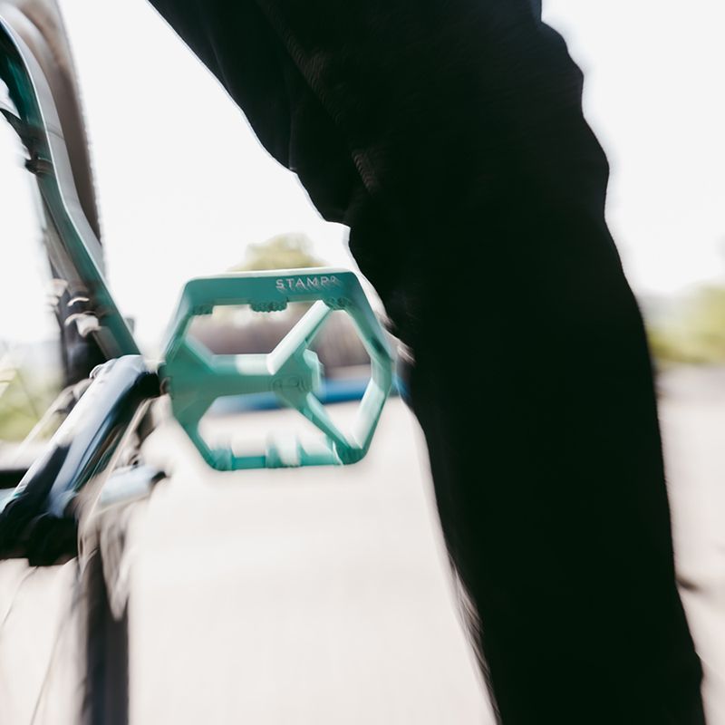 Fahrradpedale Crankbrothers Stamp 0 turquoise 6