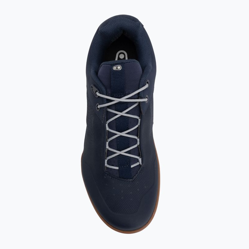 Herren Plateau Radschuhe Crankbrothers Stamp Lace navy blau und braun CR-STL04281A105 5