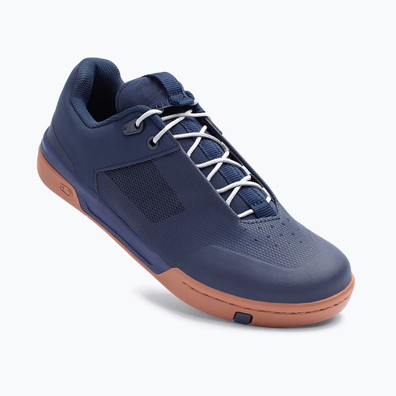 Herren Plateau Radschuhe Crankbrothers Stamp Lace navy blau und braun CR-STL04281A105
