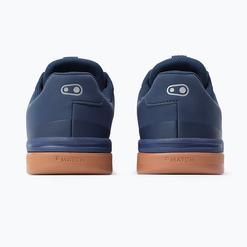 Herren Plateau Radschuhe Crankbrothers Stamp Lace navy blau und braun CR-STL04281A105 5