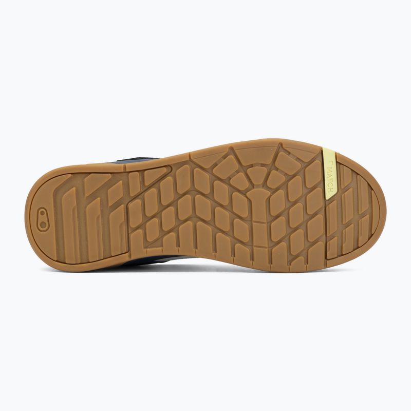 Flat-Pedal-Schuhe Crankbrothers Stamp Boa navy grey/gum outsole 4