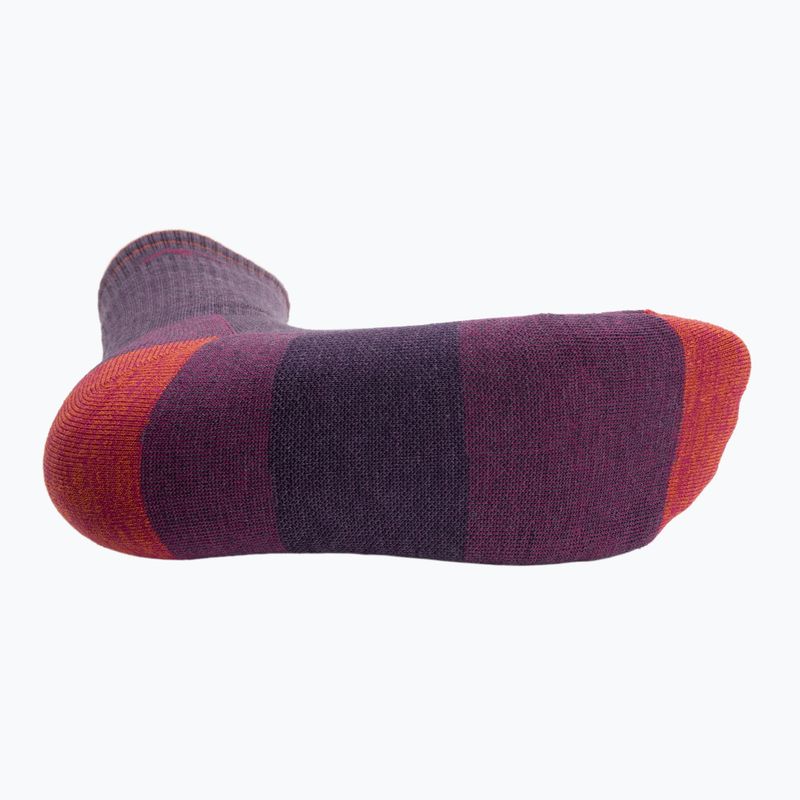 Damensocken Darn Tough Hiker plum heather 4