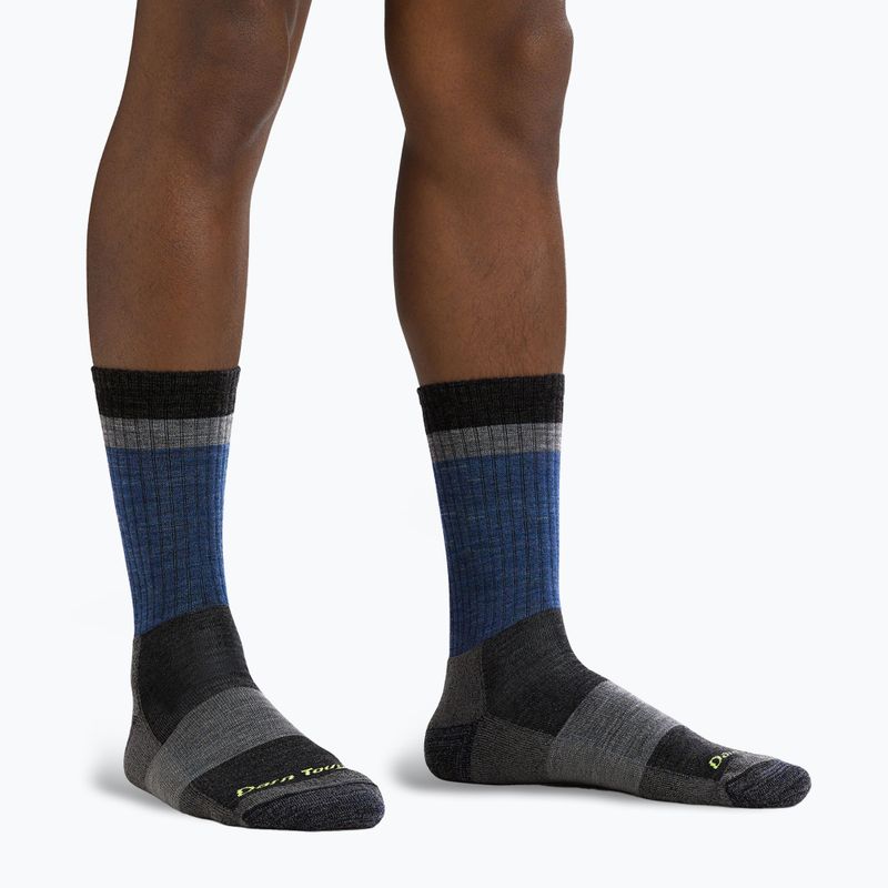 Socken Trekking Herren Darn Tough Heady Stripe blue 2