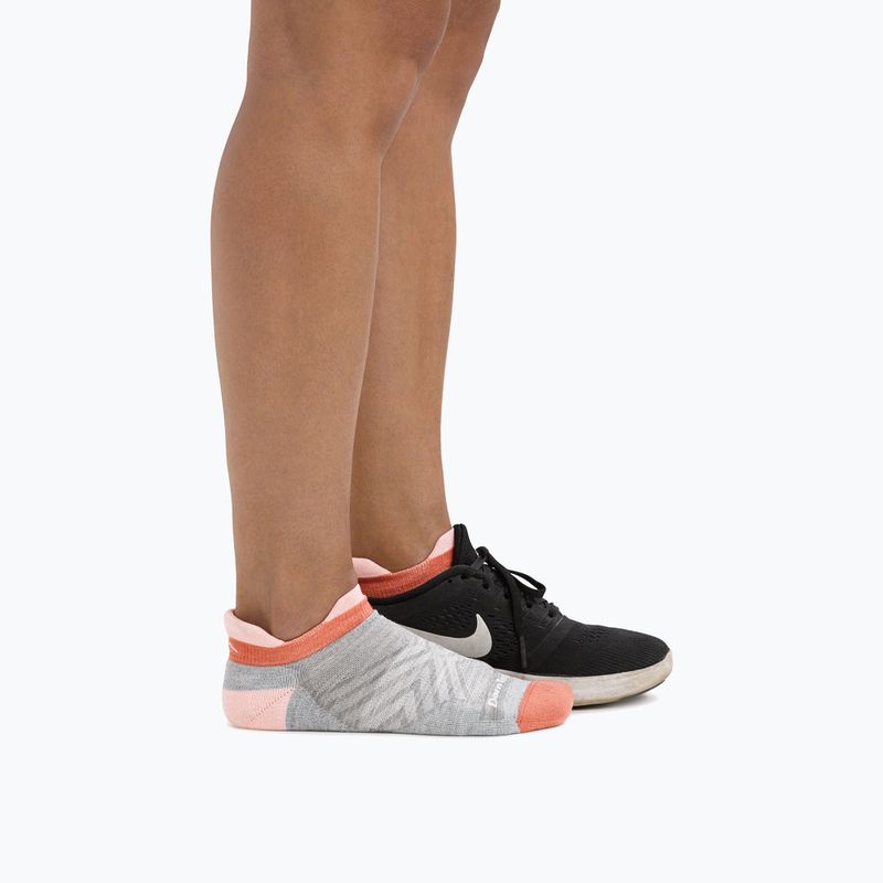 Socken Damen Darn Tough Run No Show Cushion ash 3