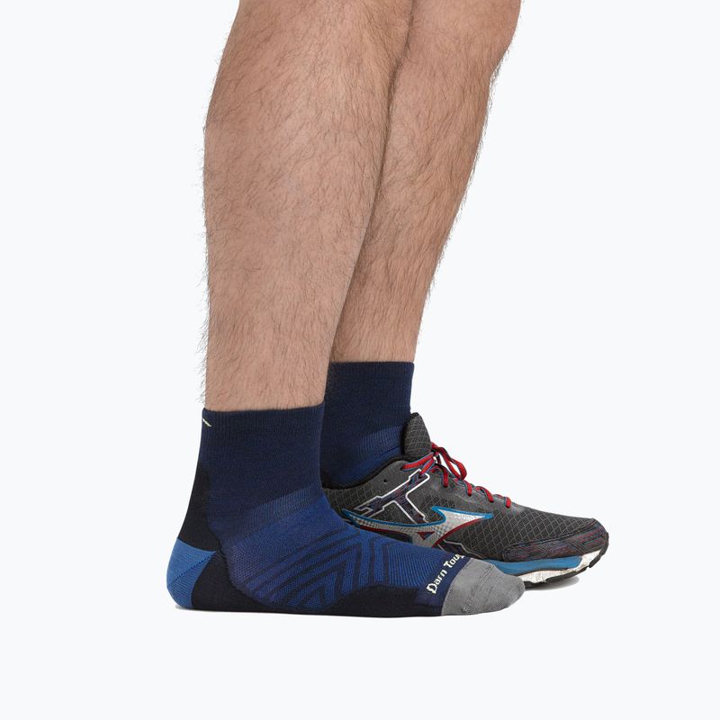 Socken Herren Darn Tough Run 1/4 eclipse 3