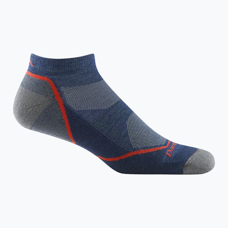 Herren Socken Darn Tough Light Hiker No Show Cushion Denim
