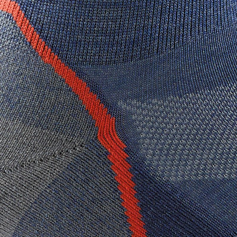 Herren Socken Darn Tough Light Hiker 1/4 Sock Cushion Denim 2