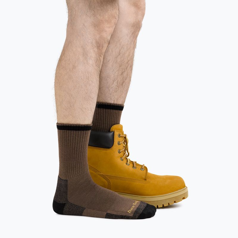 Herren Socken Darn Tough Fred Tuttle Micro Crew Cushion timber 2