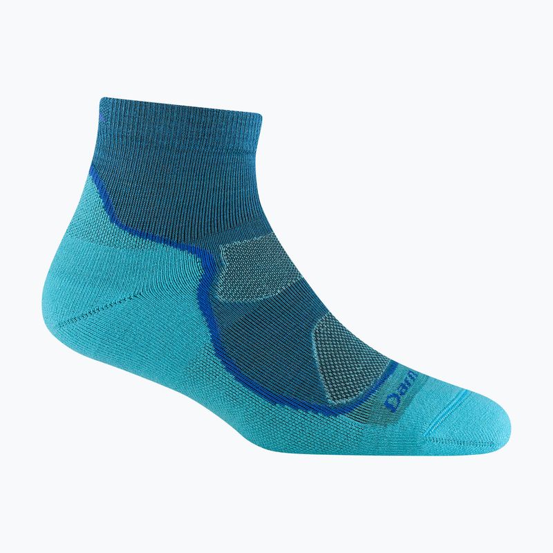 Socken Damen Darn Tough Light Hiker 1/4 Sock Cushion cascade