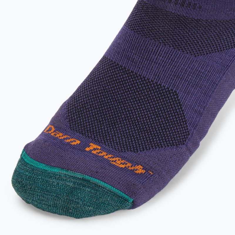 Socken Trekking Herren Darn Tough Fastpack Micro Crew blackberry