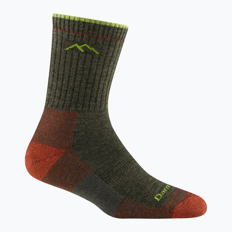 Socken Trekking Damen Darn Tough Hiker Micro Crew forest
