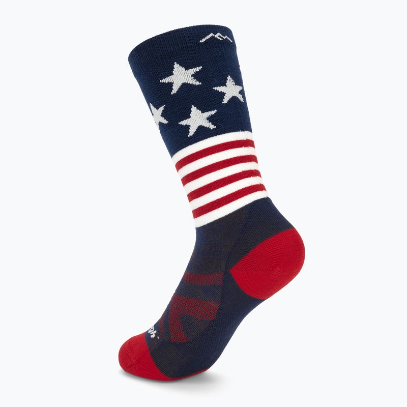 Skisocken Kinder Darn Tough Captain Stripes Jr. stars and stripes 2