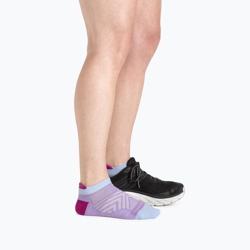 Socken Damen Darn Tough Run No Show lavender 2