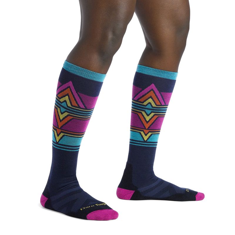 Damensocken Darn Tough Echo OTC Midweight with Cushion eclipse 2