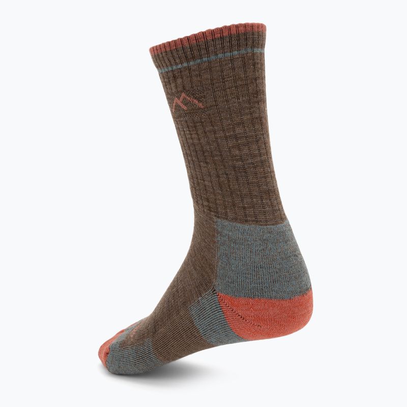 Damensocken Darn Tough Hiker Micro Crew bark 2