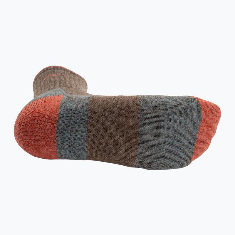 Damensocken Darn Tough Hiker Micro Crew bark 4