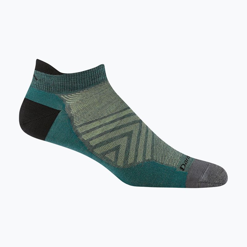 Herren-Socken Darn Tough Run No Show Teal