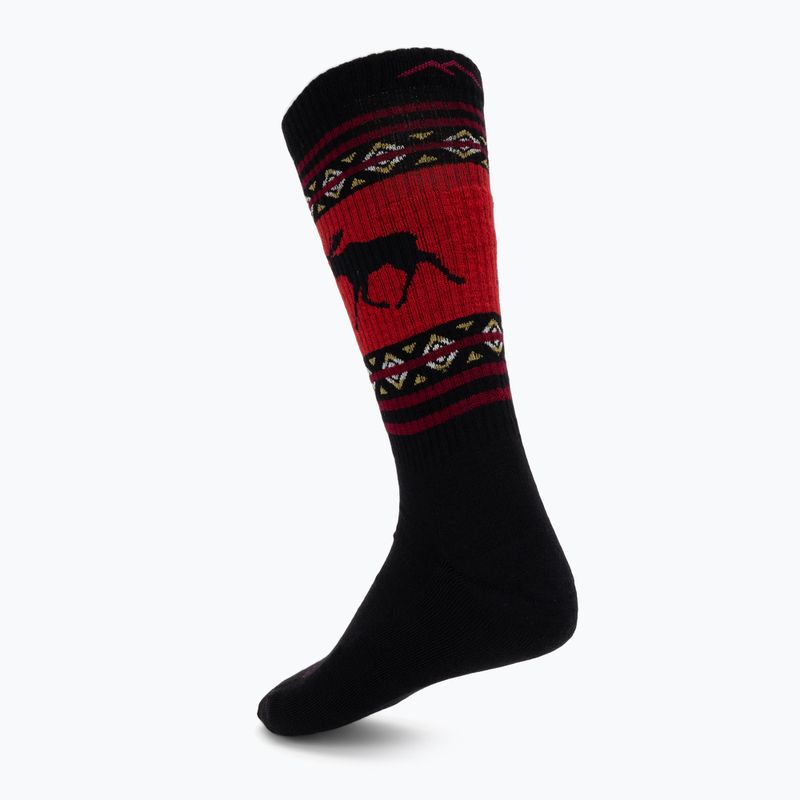 Herren­socken Darn Tough VanGrizzle Boot Sock Cushion moose black 2
