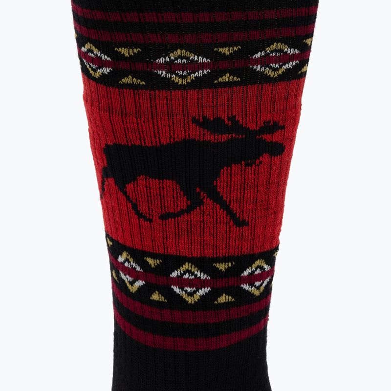 Herren­socken Darn Tough VanGrizzle Boot Sock Cushion moose black 3