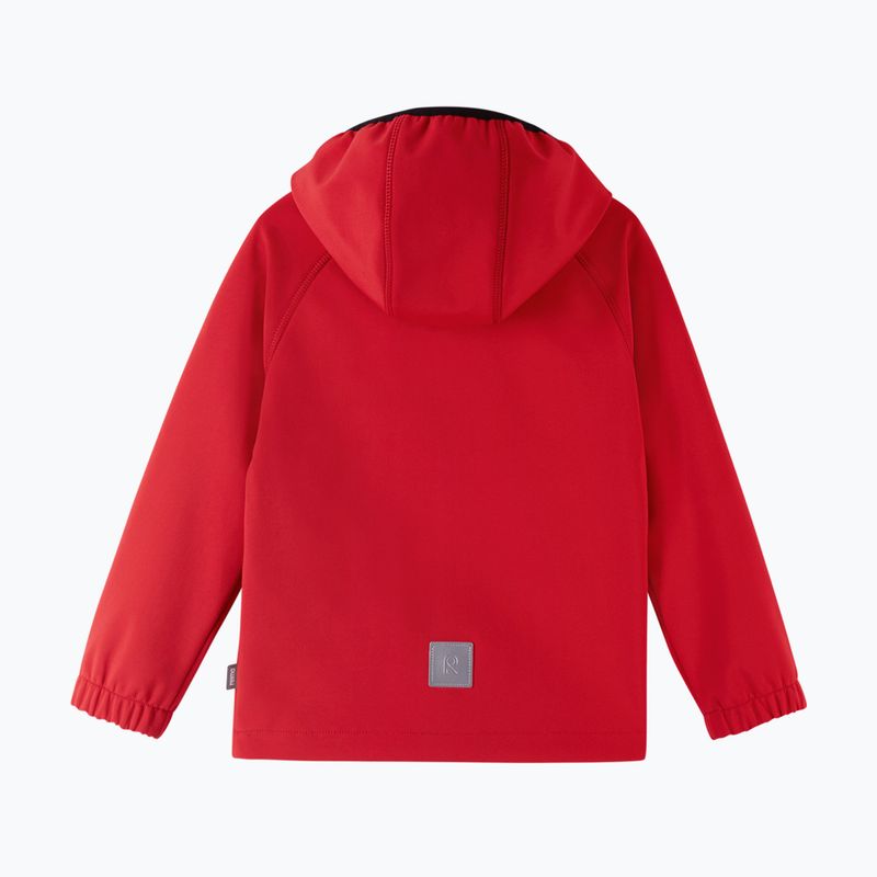 Reima Kinder-Softshelljacke Vantti tomatenrot 2