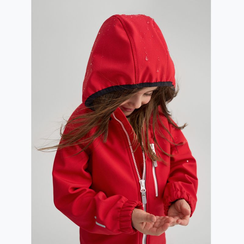 Reima Kinder-Softshelljacke Vantti tomatenrot 4