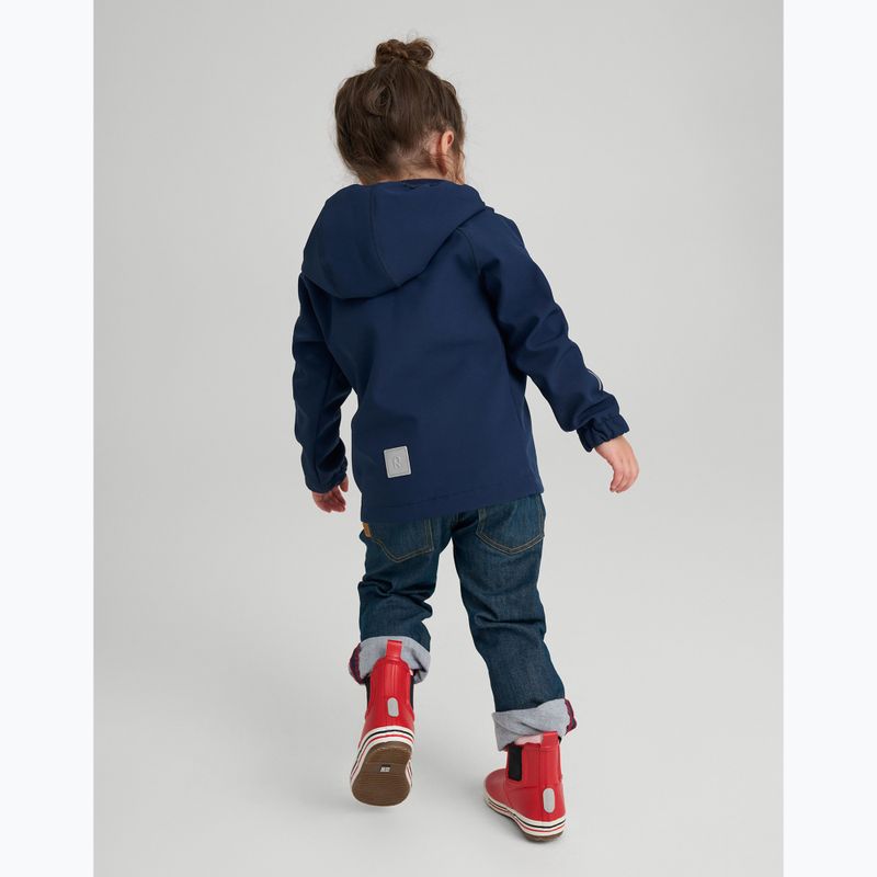 Reima Kinder-Softshelljacke Vantti navy 4