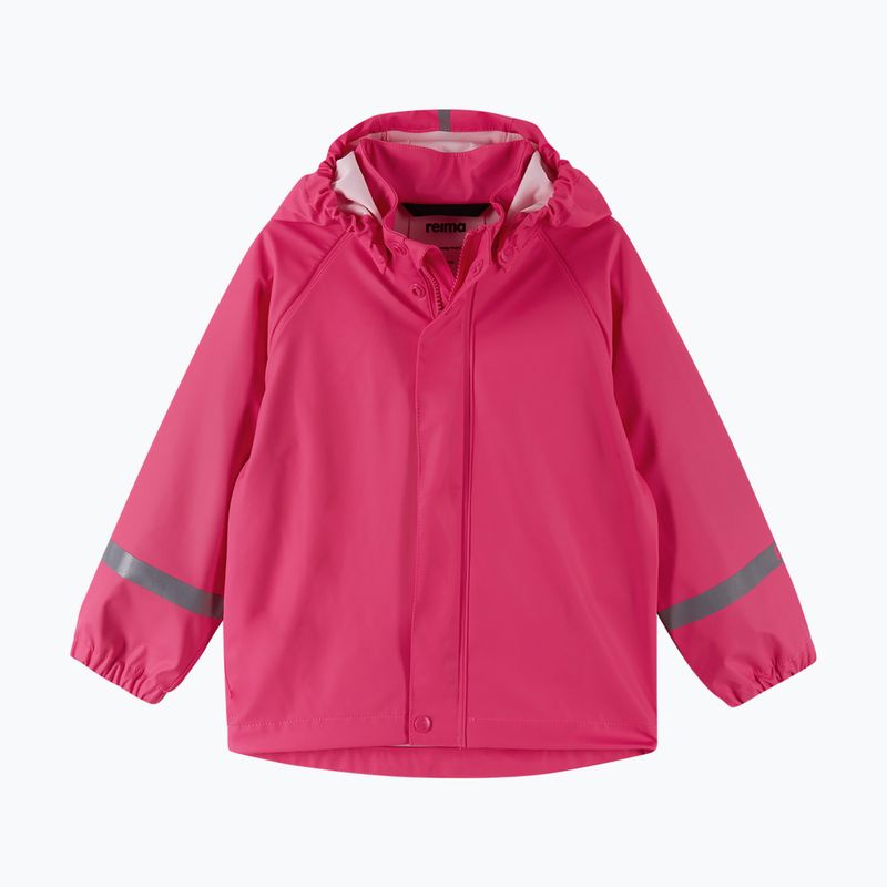 Reima Tihku Kinder Regenset Jacke+Hose rosa navy 5100021A-4410 3