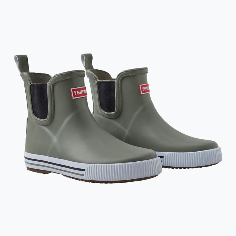 Reima Ankles grau-grüne Kinder-Gummistiefel 8