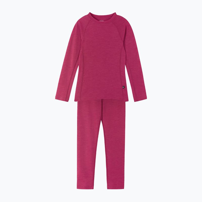 Reima Kinsei Cranberry rosa Kinder Thermo-Unterwäsche-Set