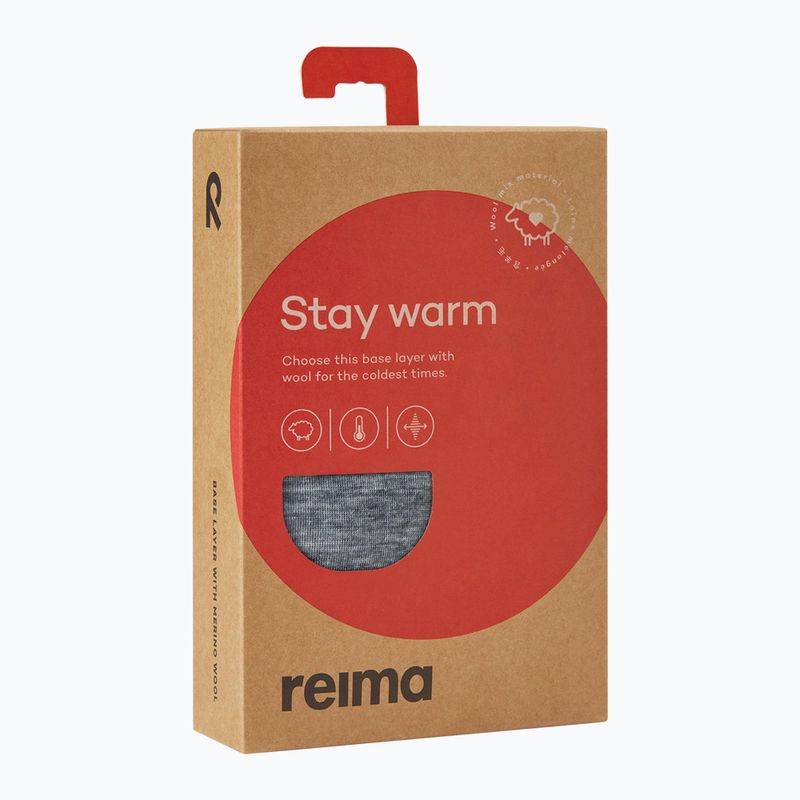 Kinder Thermo-Unterwäsche-Set Reima Kinsei melange grey 9