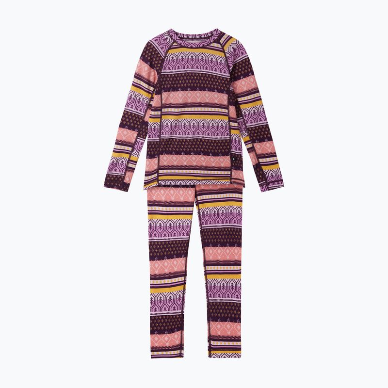 Reima Taitoa lila Kinder-Thermowäsche-Set 3