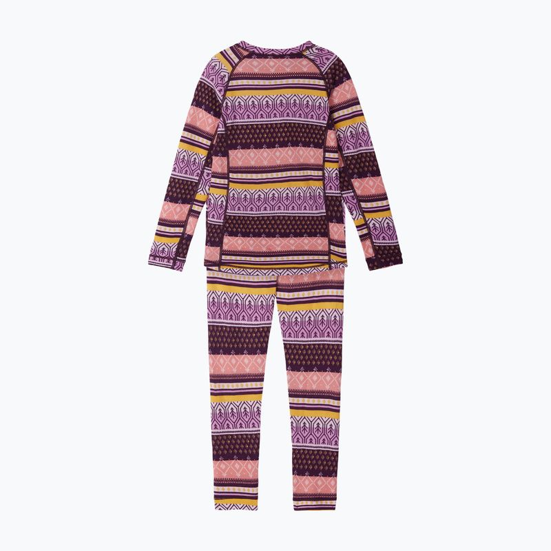 Reima Taitoa lila Kinder-Thermowäsche-Set 4