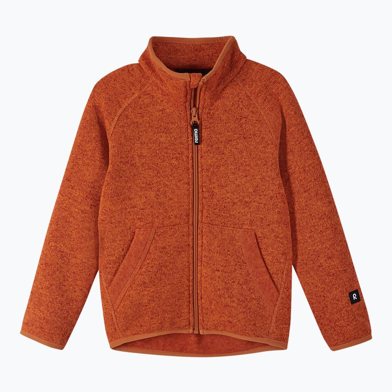 Kinder Ski-Sweatshirt Reima Hopper orange 525A-268