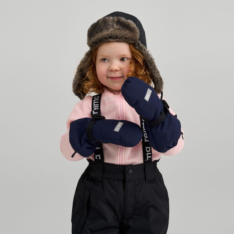 Reima Ote Mittens Kinder-Skihandschuhe navy