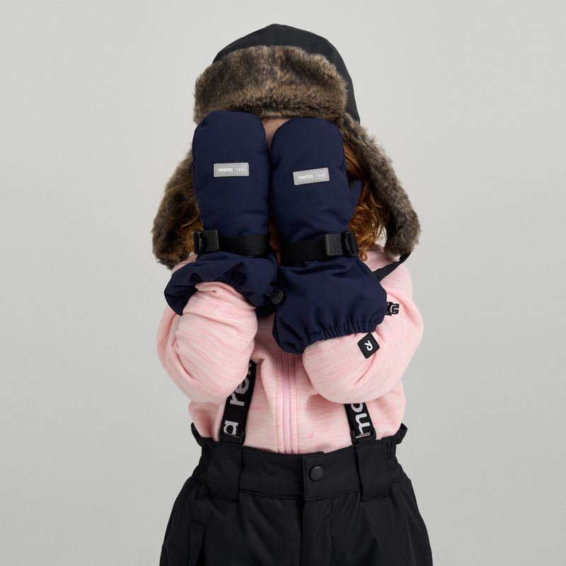 Reima Ote Mittens Kinder-Skihandschuhe navy