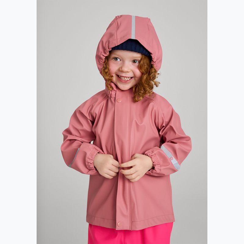 Reima Lampi Kinder Regenjacke rosa 5100023A-1120 8